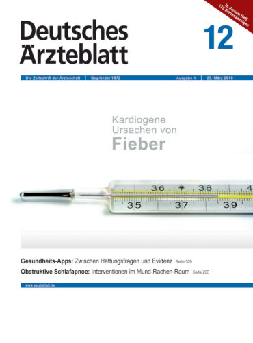 Publikation: M. Gadebusch Bondio und T. Bruni: "Diagnose-Apps. Wenig Evidenz"
