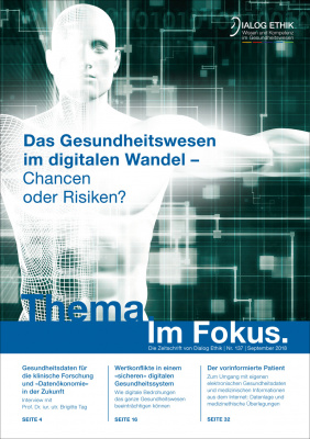 Publication: M. Gadebusch Bondio, “Digitalisierung der Medizin”